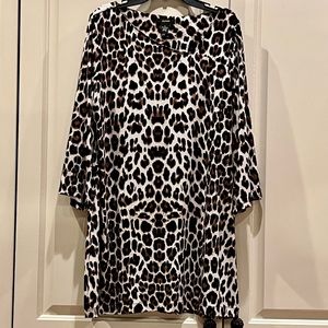 EUC Alfani animal print dress